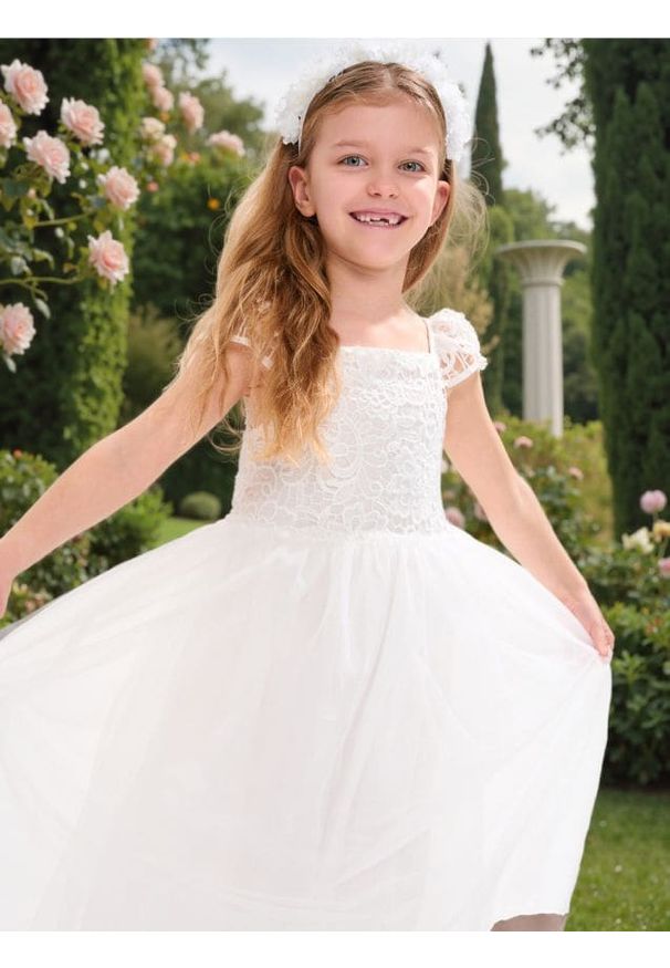 Sinsay - Sukienka - biały. Kolor: biały