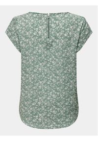 only - ONLY Bluzka Vic 15161116 Zielony Regular Fit. Kolor: zielony. Materiał: syntetyk #3