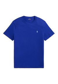 Polo Ralph Lauren T-Shirt 710671438529 Niebieski Regular Fit. Typ kołnierza: polo. Kolor: niebieski. Materiał: bawełna #4