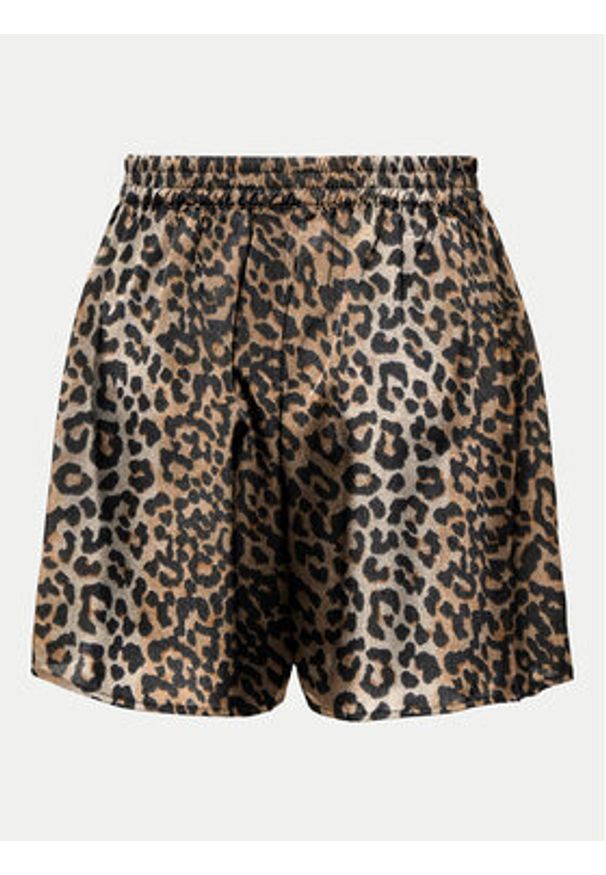 only - ONLY Spódnico-szorty Nova 15343204 Brązowy Regular Fit. Kolor: brązowy. Materiał: wiskoza