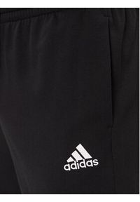 Adidas - adidas Spodnie dresowe Essentials Fleece Regular Tapered Joggers HL2236 Czarny Regular Fit. Kolor: czarny. Materiał: bawełna #3