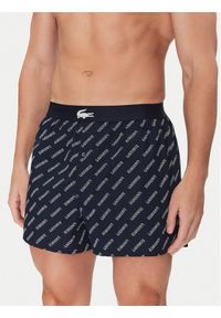 Lacoste Komplet 3 par bokserek 7H2387 Granatowy. Kolor: niebieski. Materiał: bawełna