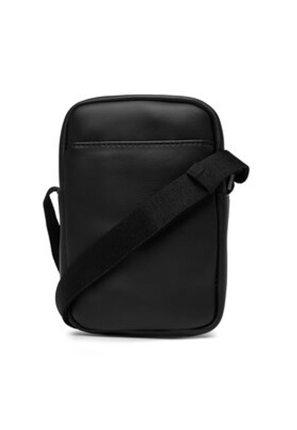 Calvin Klein Saszetka Bold Ck Slim Reporter LV04D3279G Czarny. Kolor: czarny. Materiał: skóra