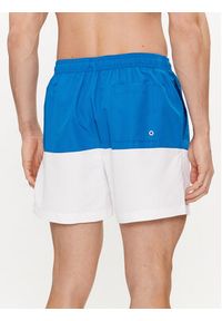 Calvin Klein Swimwear Szorty kąpielowe KM0KM00994 Niebieski Regular Fit. Kolor: niebieski. Materiał: syntetyk #2