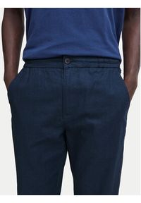 Blend Spodnie materiałowe 20716614 Granatowy Straight Fit. Kolor: niebieski. Materiał: bawełna #2