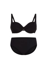 ROSA FAIA - bikini set Hermine. Kolor: czarny. Materiał: elastan, poliamid #1