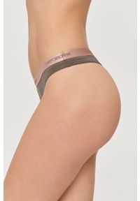 Emporio Armani Underwear - Emporio Armani - Stringi. Kolor: szary #3