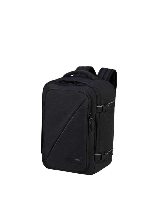 AMERICAN TOURISTER - Plecak do samolotu American Tourister Take2cabin S - black. Kolor: czarny