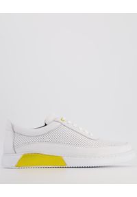 Venezia - SNEAKERSY MĘSKIE 231 WHITE. Materiał: syntetyk, skóra