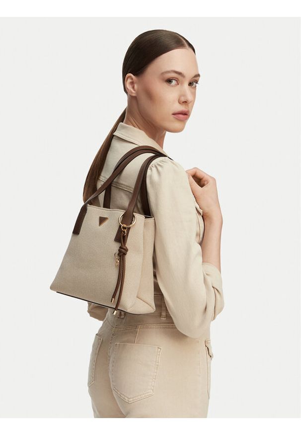 Guess Torebka Alice HWWG99 26220 Kremowy. Kolor: kremowy
