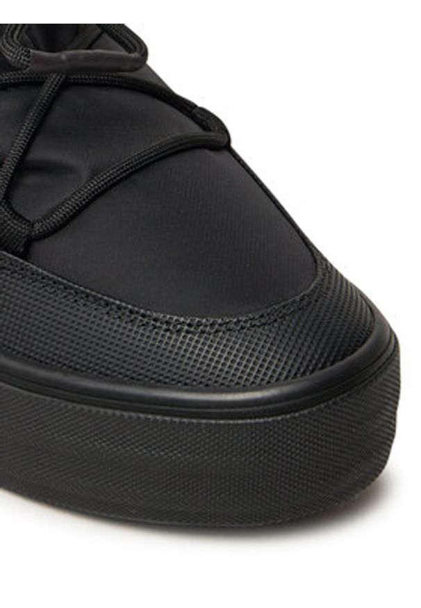 Calvin Klein Jeans Botki Vulc Flatform Snow Boot Wn YW0YW01591 Czarny. Kolor: czarny. Materiał: materiał