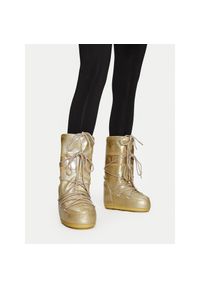 Śniegowce Moon Boot. Kolor: złoty #1