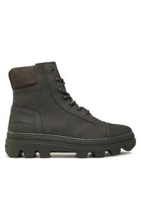 G-Star RAW - G-Star Raw Botki Noxer Boot Mid W D26649 Szary. Kolor: szary. Materiał: skóra, nubuk