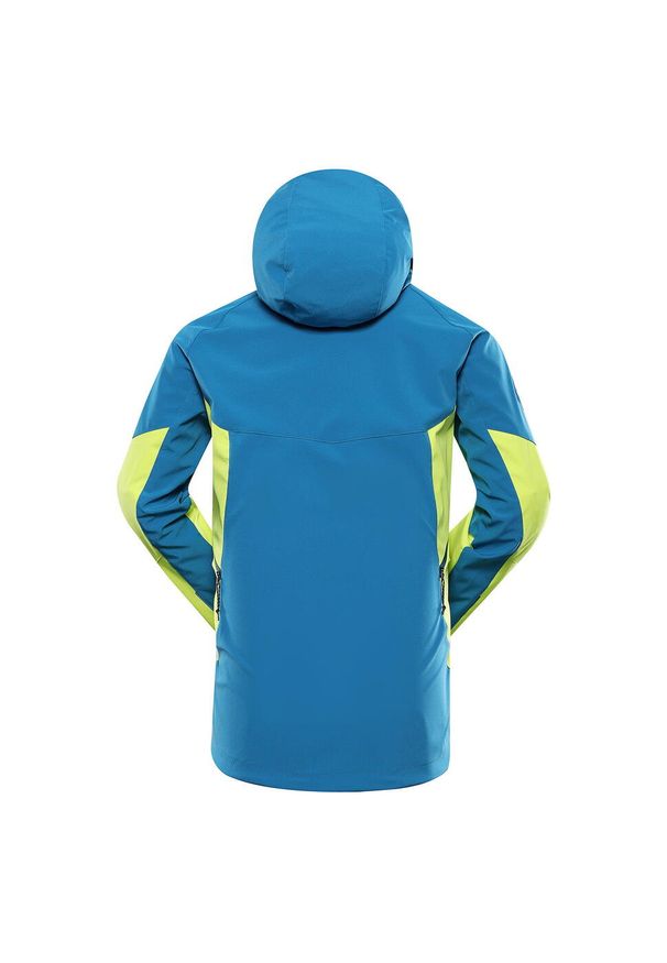 ALPINE PRO - Kurtka softshell męska Alpine Pro Esprit. Kolor: niebieski. Materiał: softshell. Sport: kolarstwo, wspinaczka, turystyka piesza