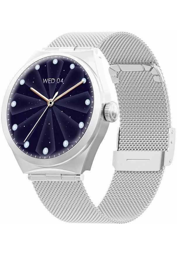 Smartwatch Gravity Smartwatch Srebrny GT25-7. Rodzaj zegarka: smartwatch. Kolor: srebrny