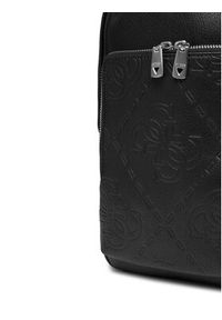 Guess Saszetka HMBOMG P5426 Czarny. Kolor: czarny. Materiał: skóra