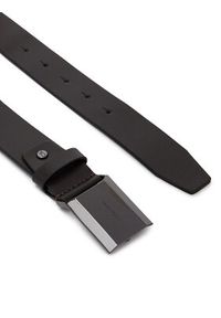 Calvin Klein Pasek Męski Adj Beveled Plaque Pb 35Mm K50K512835 Czarny. Kolor: czarny. Materiał: skóra