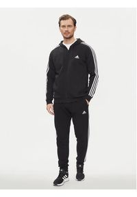 Adidas - adidas Bluza IB4029 Czarny Regular Fit. Kolor: czarny. Materiał: bawełna #5