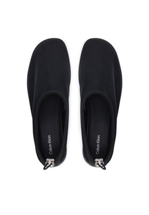 Calvin Klein Baleriny Stretch Ballerina Shoe Spac Mesh HW0HW03041 Czarny. Kolor: czarny. Materiał: materiał