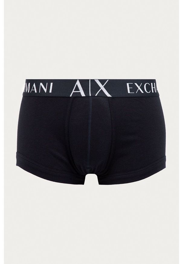 Armani Exchange - Bokserki. Kolor: niebieski