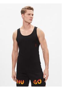 Hugo Komplet 2 tank topów 50469790 Kolorowy Slim Fit. Materiał: bawełna. Wzór: kolorowy