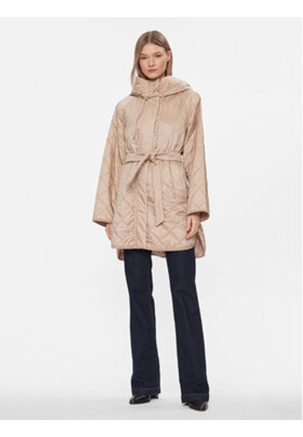 コート MAX MARA 'Vezzoso' coat Beige Cappotto a vestaglia in cammello, albino | 