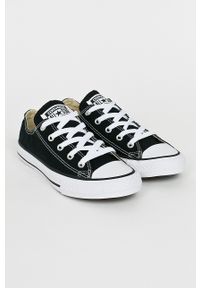 Converse - Tenisówki dziecięce. Nosek buta: okrągły. Zapięcie: sznurówki. Kolor: czarny. Materiał: syntetyk, materiał, guma. Szerokość cholewki: normalna. Wzór: gładki #2