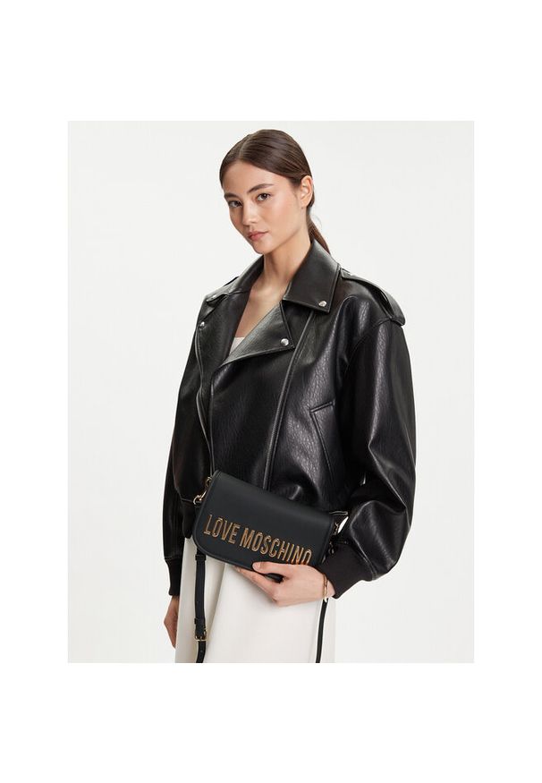 Love Moschino - Torebka LOVE MOSCHINO. Kolor: czarny