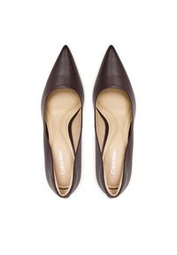 Calvin Klein Szpilki Ess Stiletto 90 HW0HW02608 Bordowy. Kolor: czerwony. Materiał: skóra. Obcas: na szpilce #3