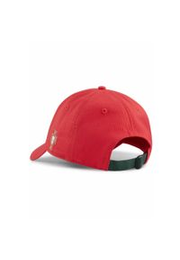 Puma - Czapka z daszkiem dla kibica portugalskiej piłki nożnej PUMA Sport Red White. Kolor: biały, czerwony, wielokolorowy. Styl: sportowy