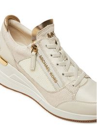 MICHAEL Michael Kors Sneakersy 43F4DBFS3L Écru. Materiał: skóra #3