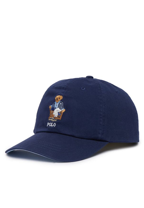 Czapka z daszkiem Polo Ralph Lauren. Kolor: niebieski