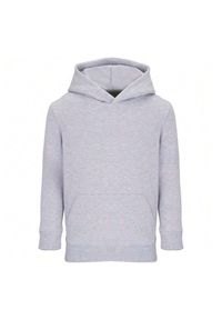 SOL'S - Bluza Z Kapturem Condor Dla Dzieci. Typ kołnierza: kaptur. Kolor: szary