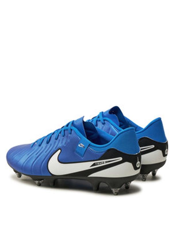 Nike Buty do piłki nożnej Legend 10 Academy Sg-Pro AC DV4338 400 Niebieski. Kolor: niebieski. Materiał: skóra