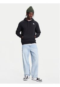Kappa Bluza Authentic 321W7GW Czarny Regular Fit. Kolor: czarny. Materiał: bawełna