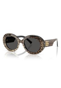 Dolce & Gabbana - Okulary damskie w centki DOLCE & GABBANA #1