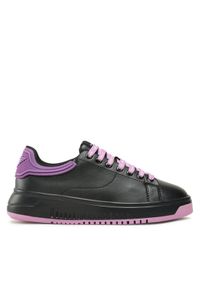 Emporio Armani Sneakersy X3X024 XN825 R295 Czarny. Kolor: czarny. Materiał: skóra #1