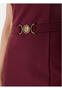 Guess Sukienka koktajlowa W5BK21 KCMU2 Czerwony Slim Fit. Kolor: czerwony. Materiał: syntetyk. Styl: wizytowy #5