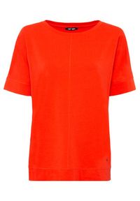 Olsen T-Shirt 11104490 Czerwony Regular Fit. Kolor: czerwony. Materiał: bawełna #4