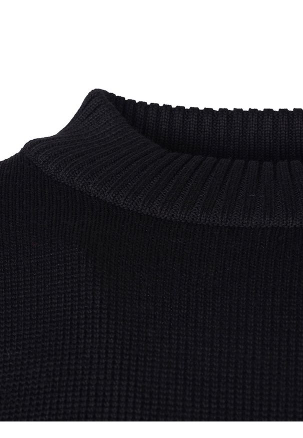 Takeshy Kurosawa Sweter | 1ST0478859 | Mężczyzna | Czarny. Okazja: na co dzień. Kolor: czarny. Materiał: akryl, wełna. Styl: casual