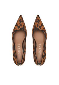 Guess Szpilki FLFPYY LEA08 Kolorowy. Materiał: skóra. Wzór: kolorowy. Obcas: na szpilce #6