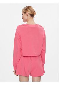 Armani Exchange Bluza 3DYM90 YJFHZ 14BH Różowy Regular Fit. Kolor: różowy. Materiał: bawełna #5