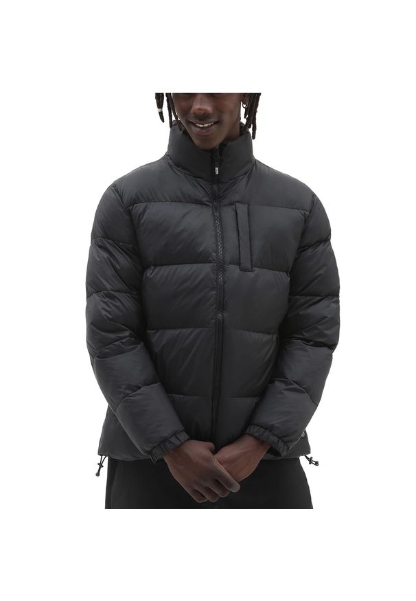 Vans - Kurtka No Hood Rozmiar XS Czarny - VN00007JBLK. Kolor: czarny. Materiał: poliester, nylon, puch