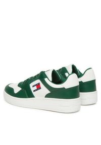 Tommy Jeans Sneakersy (New) Tjm Retro Basket Ess EM0EM01395 Biały. Kolor: biały. Materiał: skóra #6
