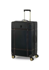 Rock walizka podróżna TR-0193/3-L ABS - czarna. Kolor: czarny. Materiał: skóra, syntetyk. Styl: rockowy #1