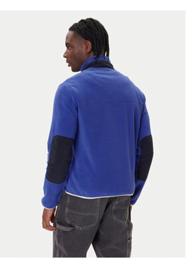 Napapijri Polar T-Dergana NP0A88UZ Niebieski Regular Fit. Kolor: niebieski. Materiał: syntetyk