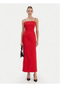 BARDOT - Bardot Sukienka wieczorowa Lucille 60179DB Czerwony Slim Fit. Kolor: czerwony. Materiał: syntetyk. Styl: wizytowy #3