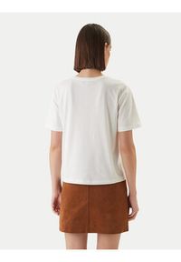 Morgan T-Shirt 261-DARIS Biały Regular Fit. Kolor: biały. Materiał: bawełna #3