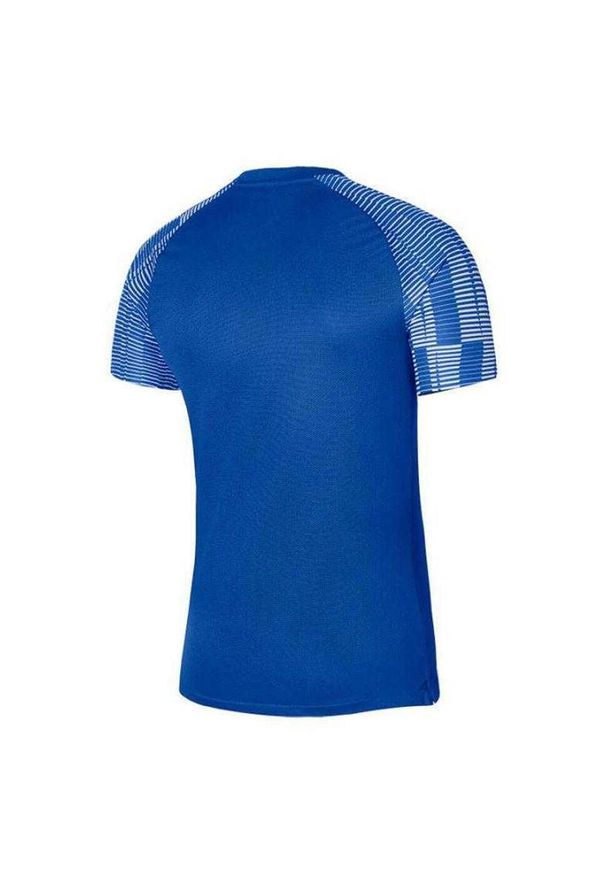 Nike - Męska Koszulka Academy DriFIT. Kolor: niebieski. Sport: turystyka piesza