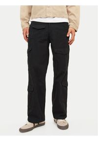 Jack & Jones Spodnie materiałowe Bill 12258307 Czarny Relaxed Fit. Kolor: czarny. Materiał: bawełna #1